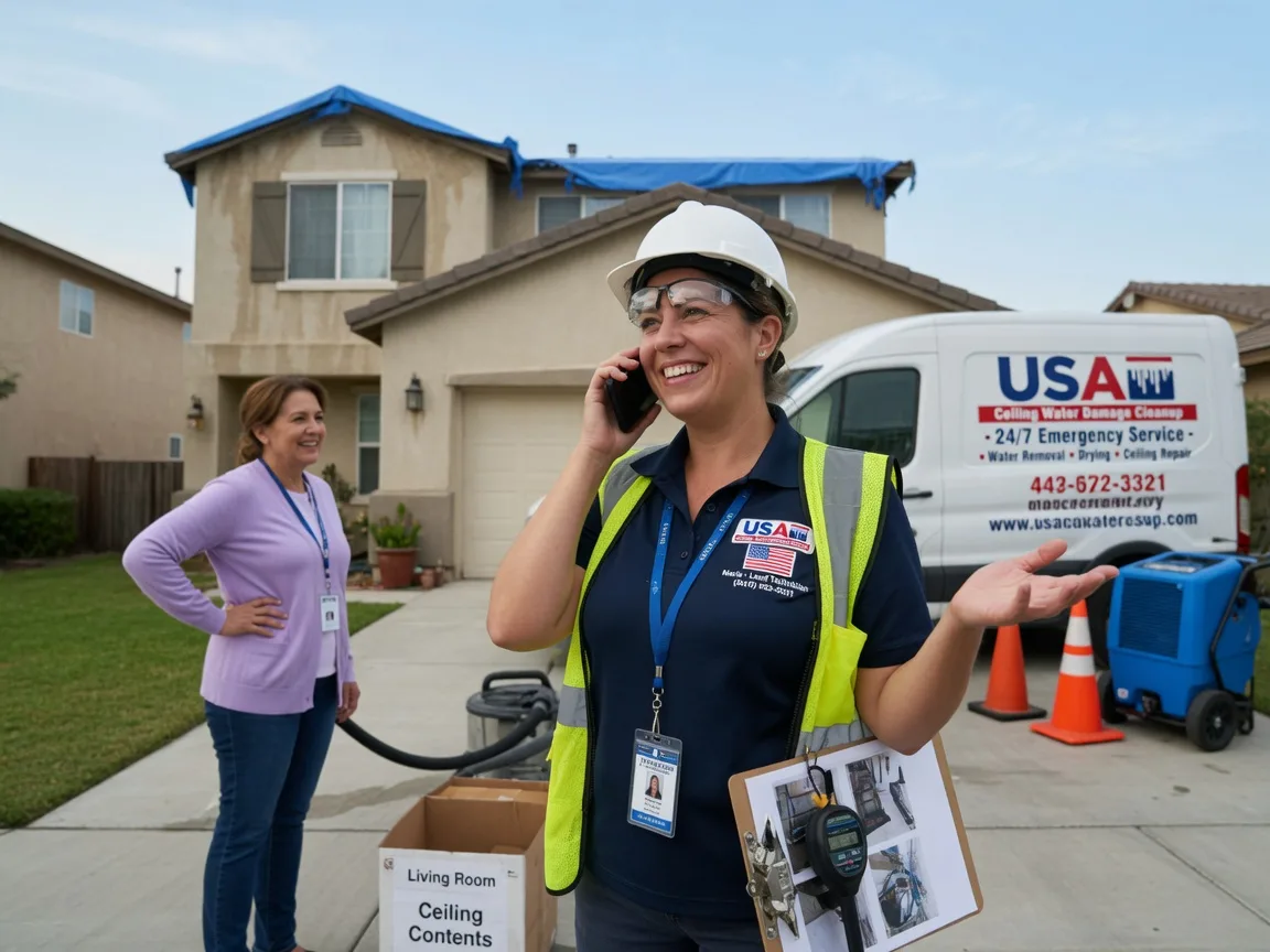 Ceiling Water Damage Restoration Leslie, MO FAQs
